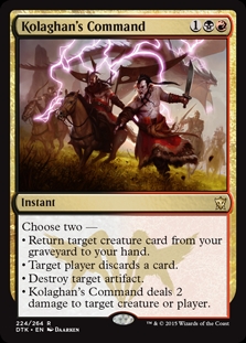 Kolaghan's Command Dragons of Tarkir